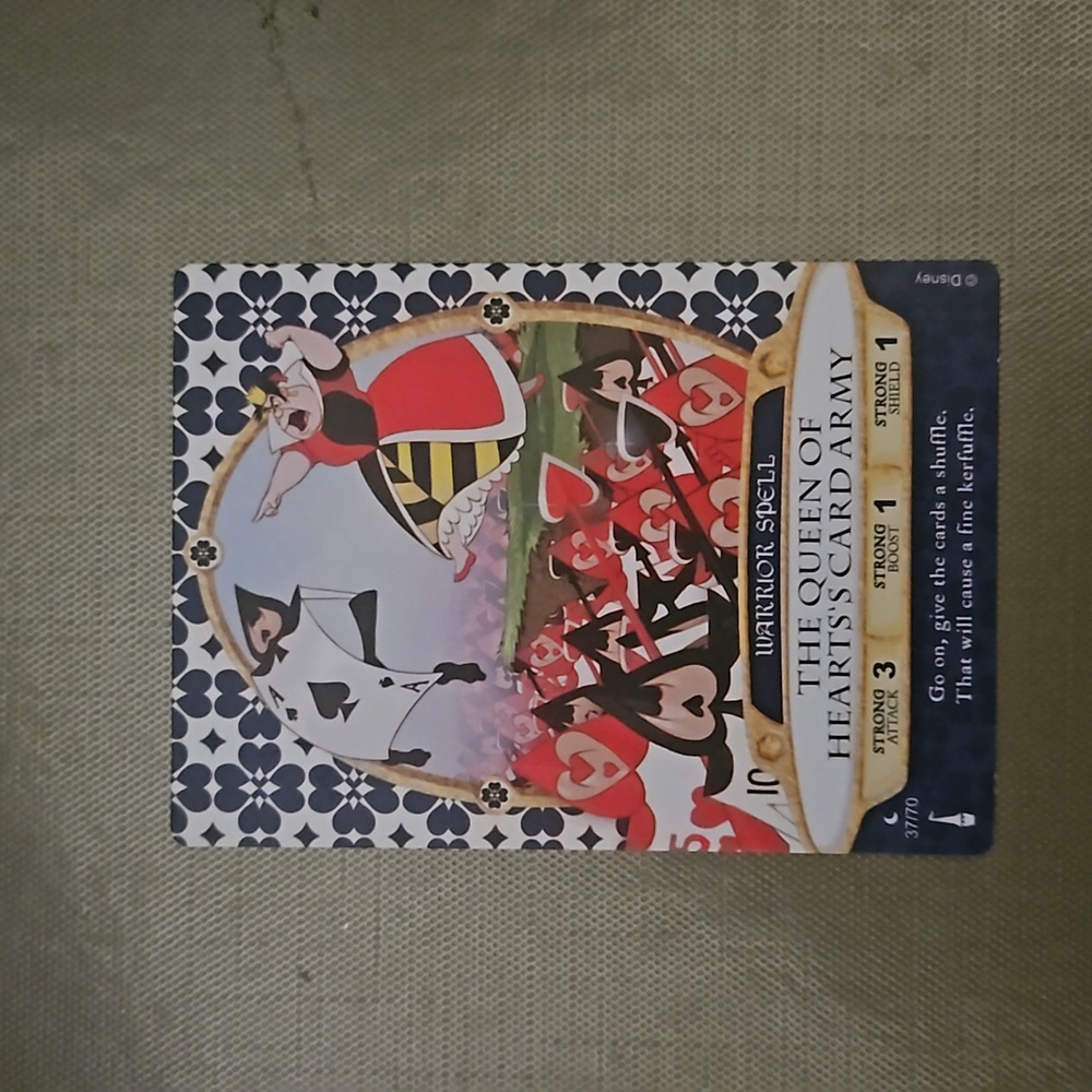 The Queen of Hearts's Card Army Sorcerer's of The Magic Kingdom Card